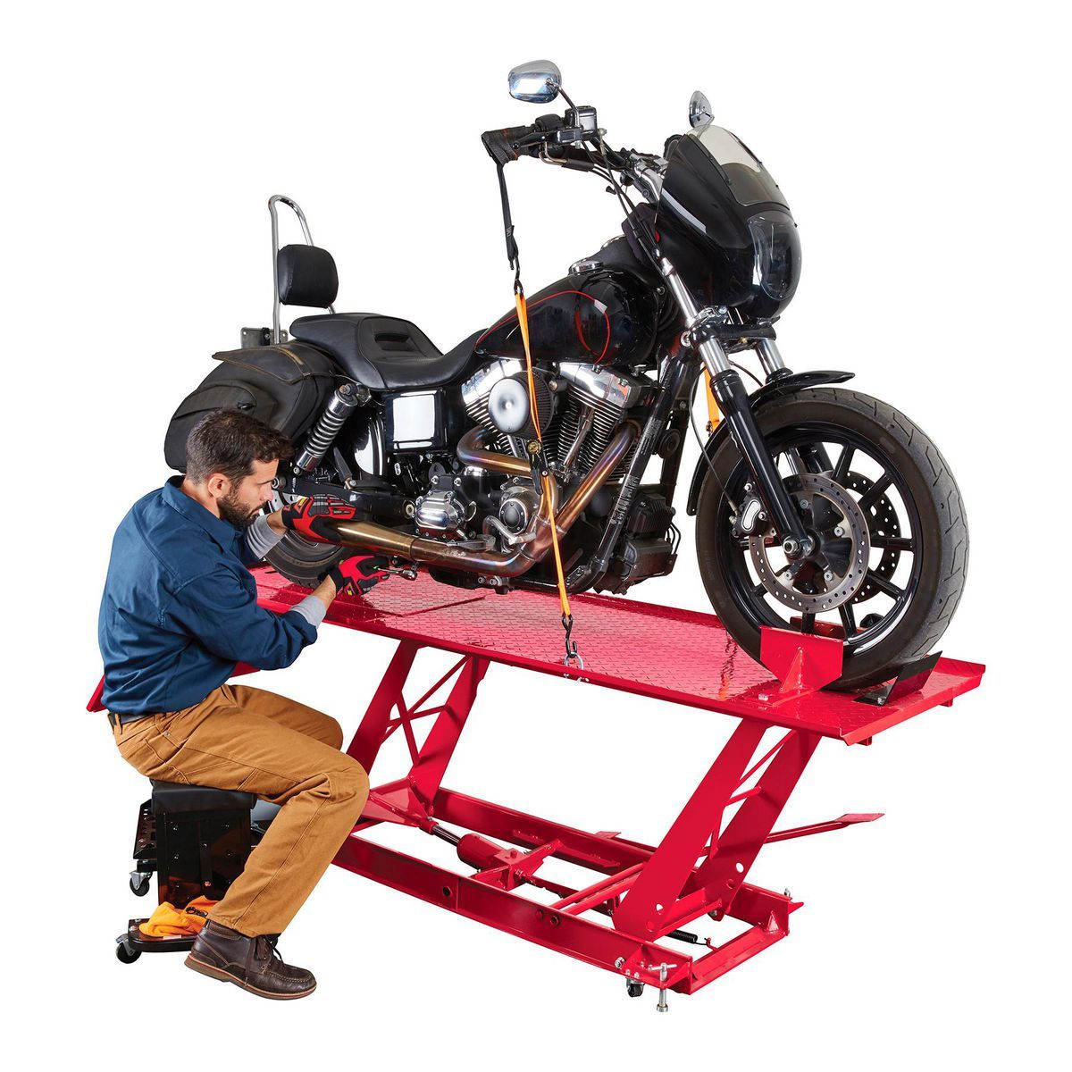 1000 lb. Steel Motorcycle Lift F741325