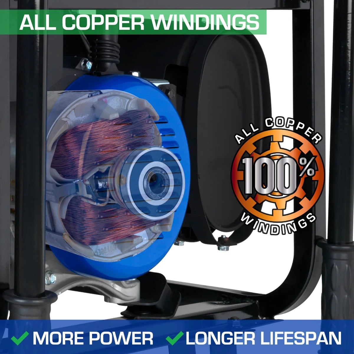 Portable Dual Fuel Generator with CO Alert 12,000 Watt S663919