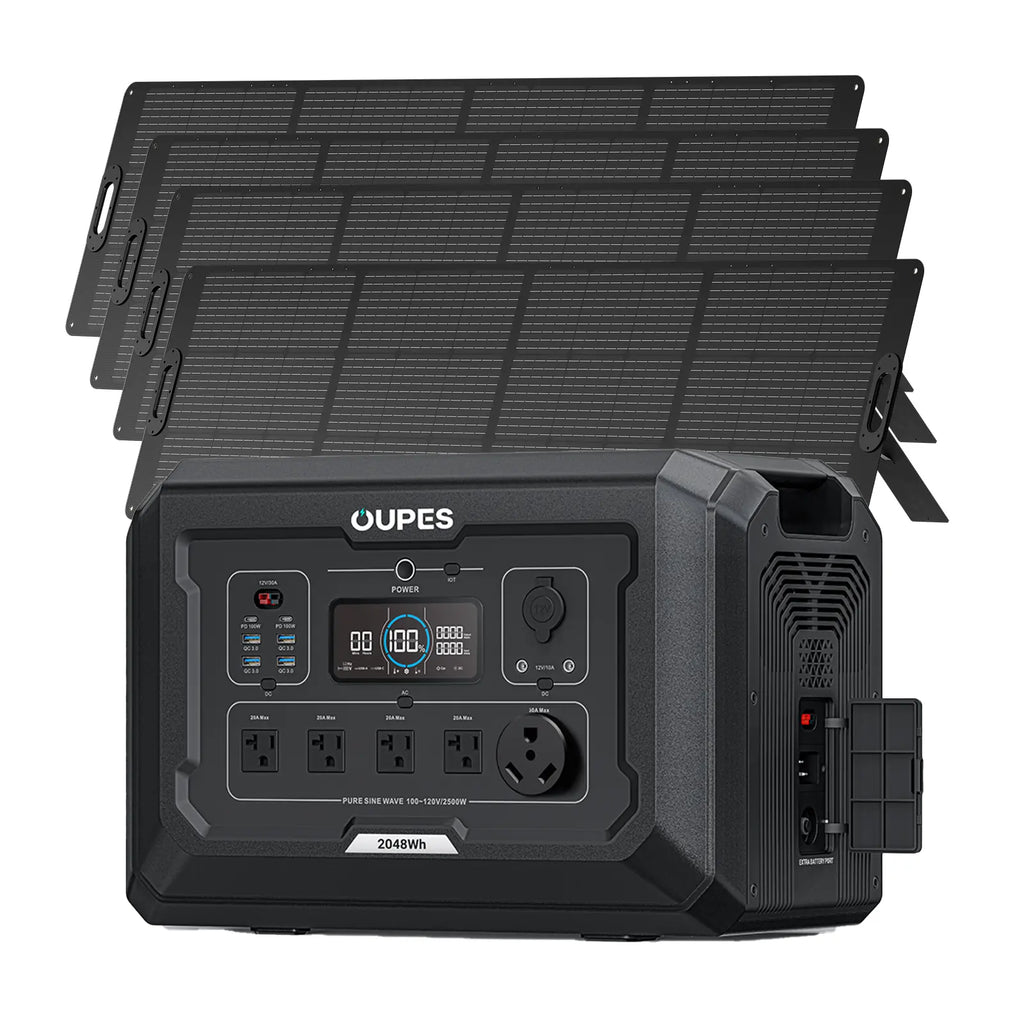 2500W Portable Power Station with 2048Wh Battery F1395