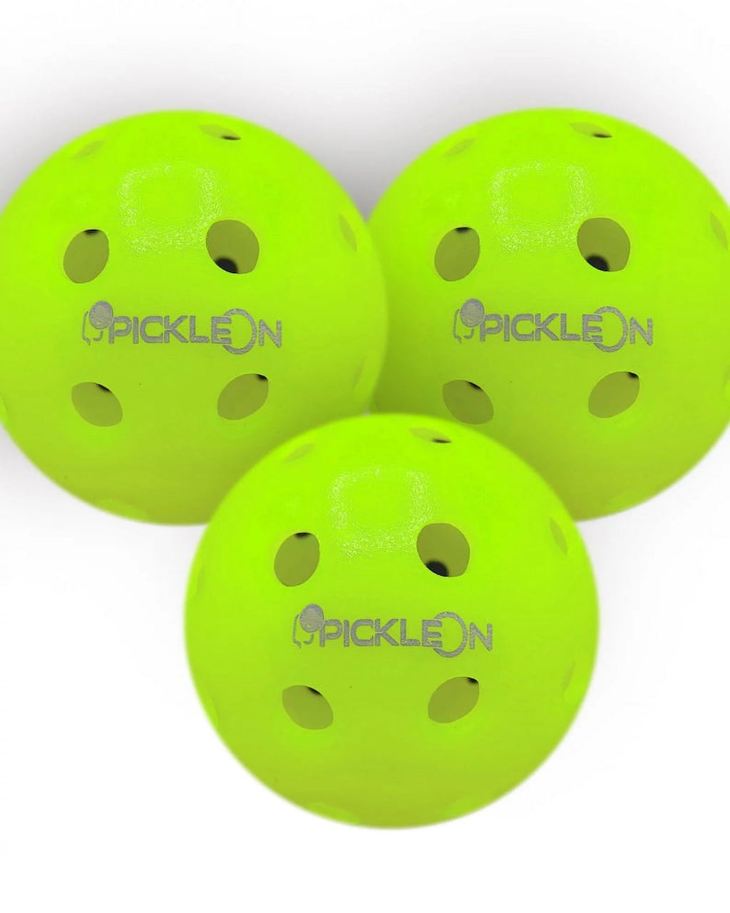 Neon Green 40 Holes 25 Pack Outdoor Pickleball Balls J181293