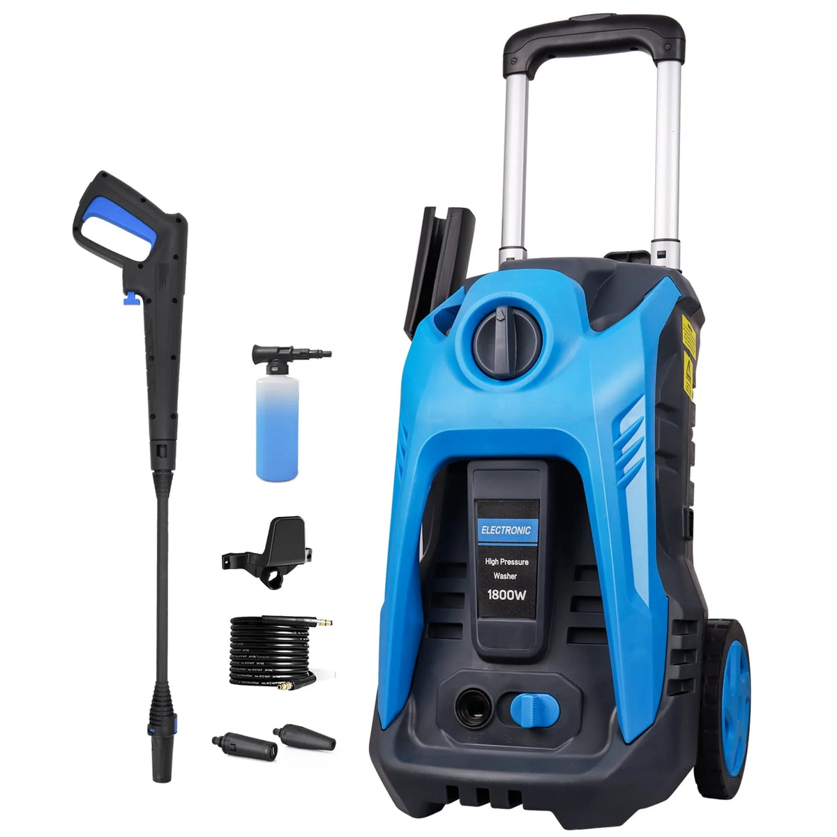 Electric Pressure Washer 3500 Psi 2.5 GPM with 25 Ft Hose Blue N901