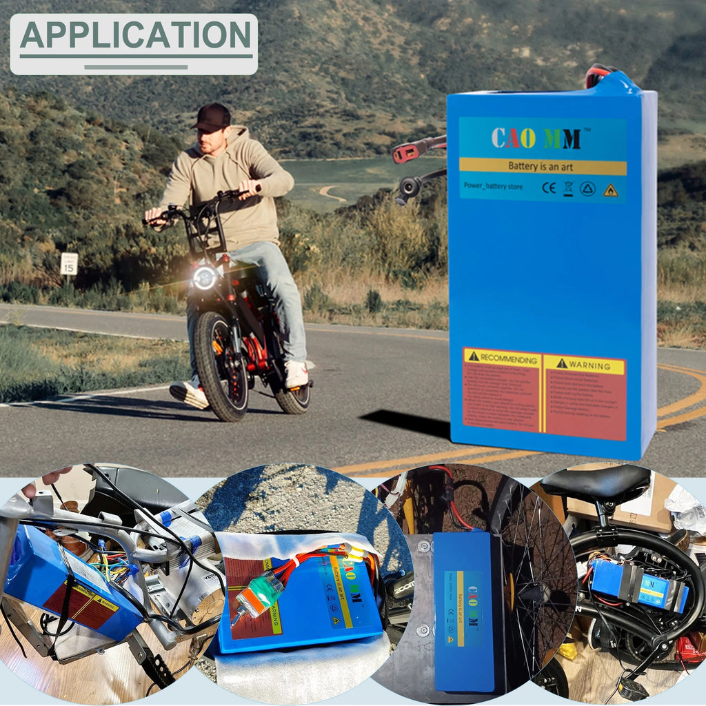 48V 8Ah Lithium Ebike Battery with 2A Charger E298044