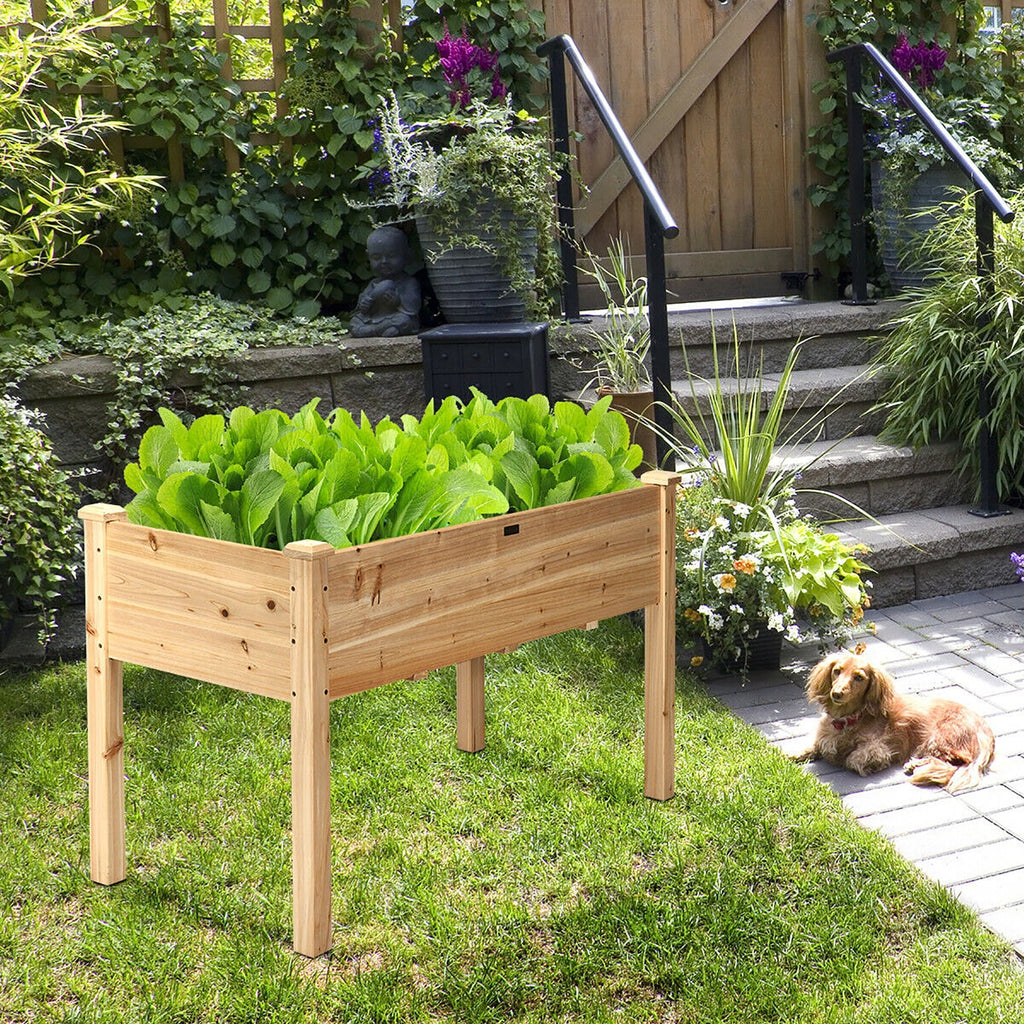 Wooden Raised Garden Bed T553