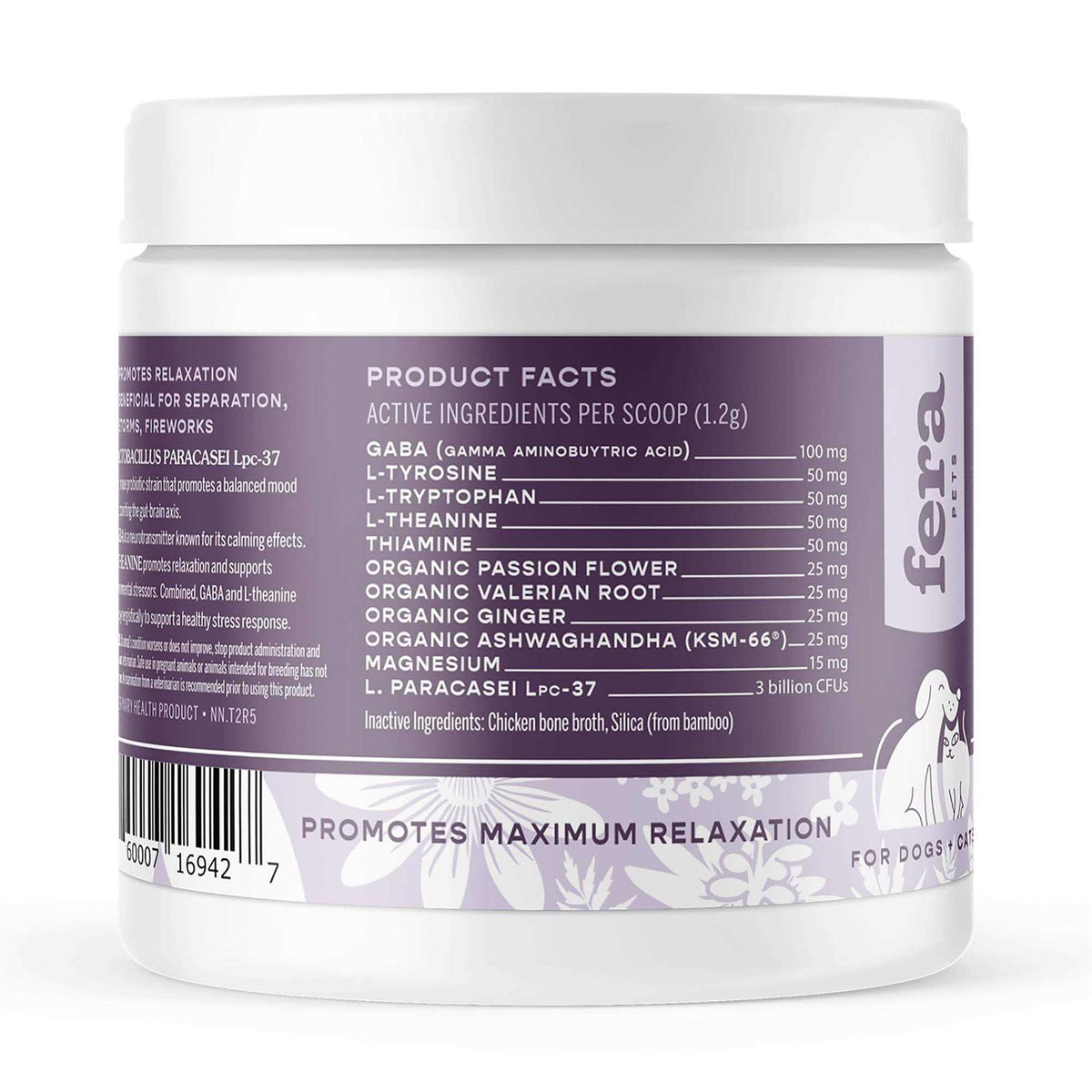 Calming Support for Dogs and Cats N624