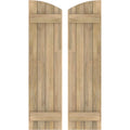Unfinished Wood Board-n-Batten Shutters F576963