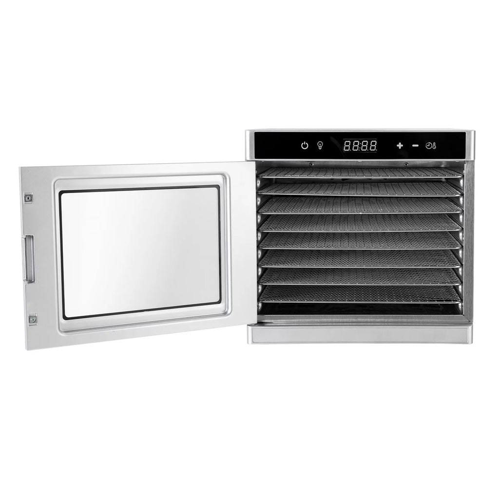8 Trays Stainless Steel Electric Food Dehydrator 700W P1003