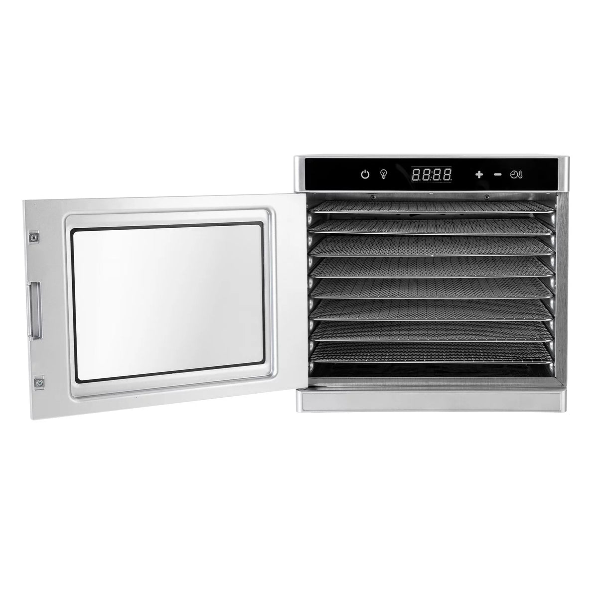 8 Trays Stainless Steel Electric Food Dehydrator 700W P1003