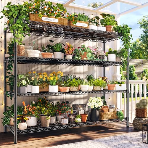 60" W Steel Wire Shelving with Wheels 3200 lbs V611