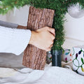 Faux Brown Bark Tree Skirt K38257