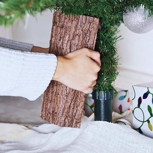 Faux Brown Bark Tree Skirt K38257
