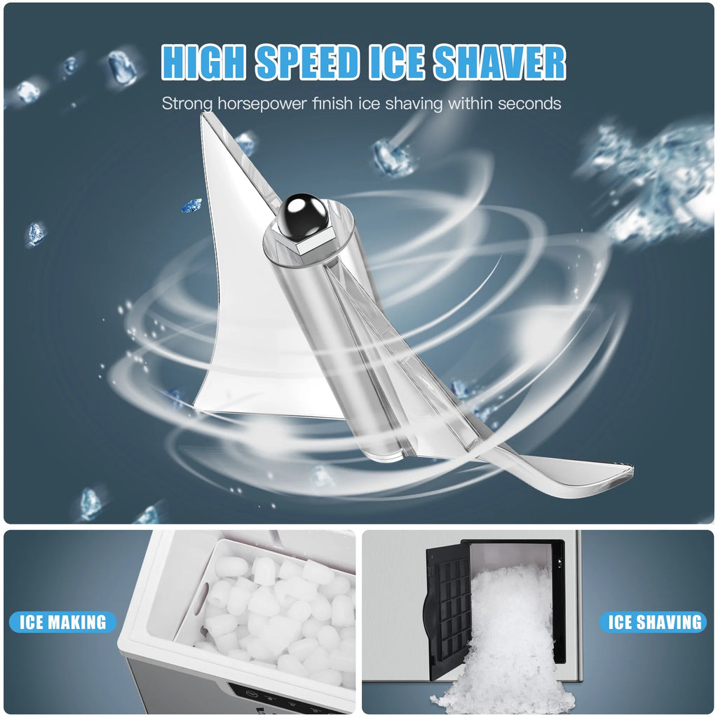 Portable Countertop Ice Maker Machine with Ice Scoop U5276