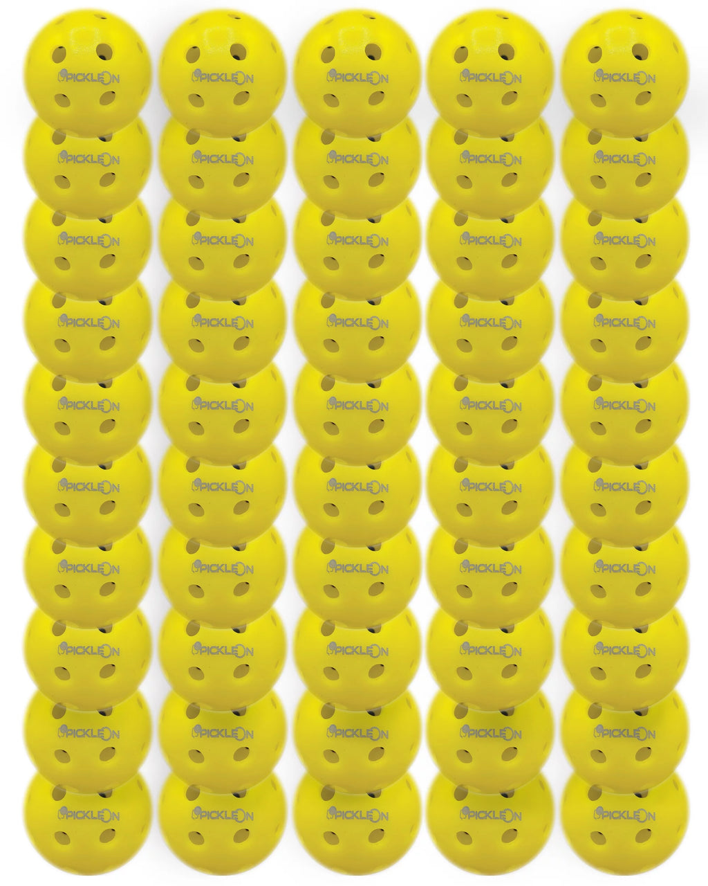 Neon Green 40 Holes 25 Pack Outdoor Pickleball Balls J181293