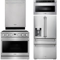 36 Gas Range, Refrigerator, Dishwasher and Microwave S812821