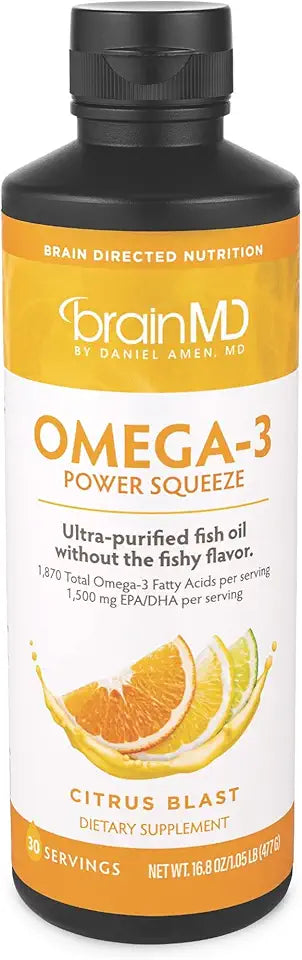 Omega-3 Citrus 16.8 oz Gluten Free 30 Servings D684