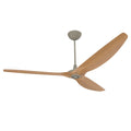 84 Ceiling Fan with Bamboo Blades and Nickel Finish A328