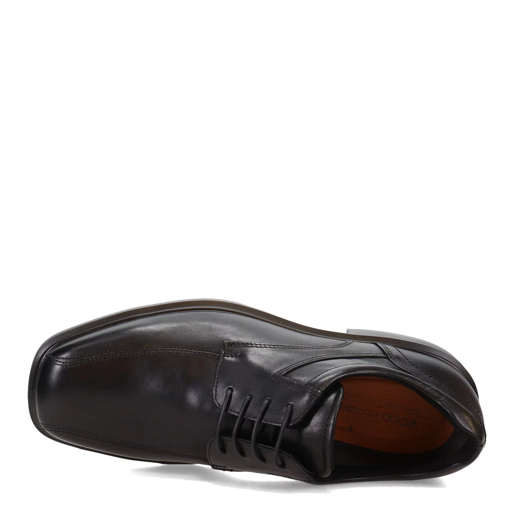 Black Leather Bike Toe Tie R654