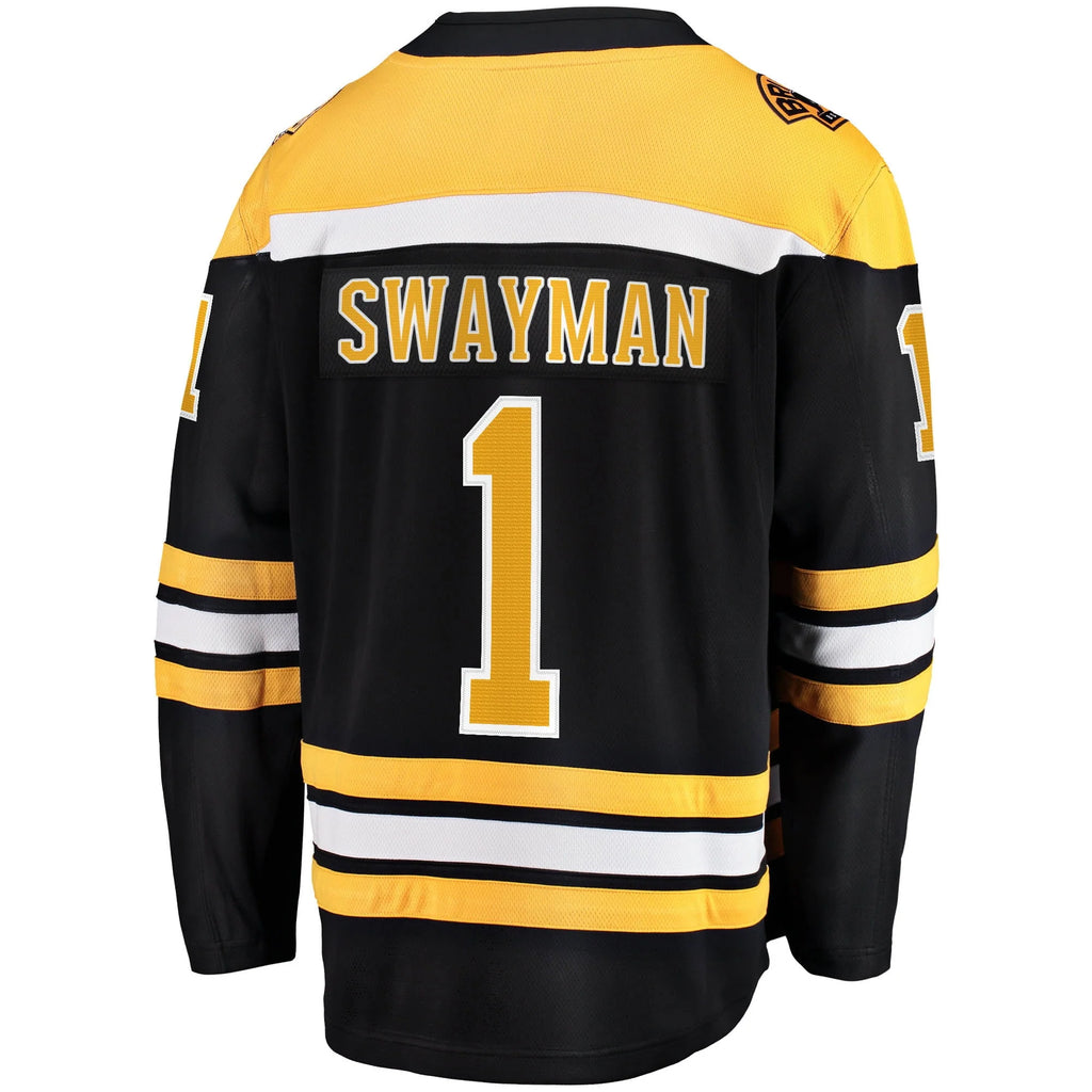 Men's Black Replica Jersey N772527