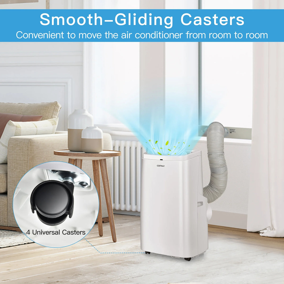 8150 BTU Portable Air Conditioner 3-in-1 K705