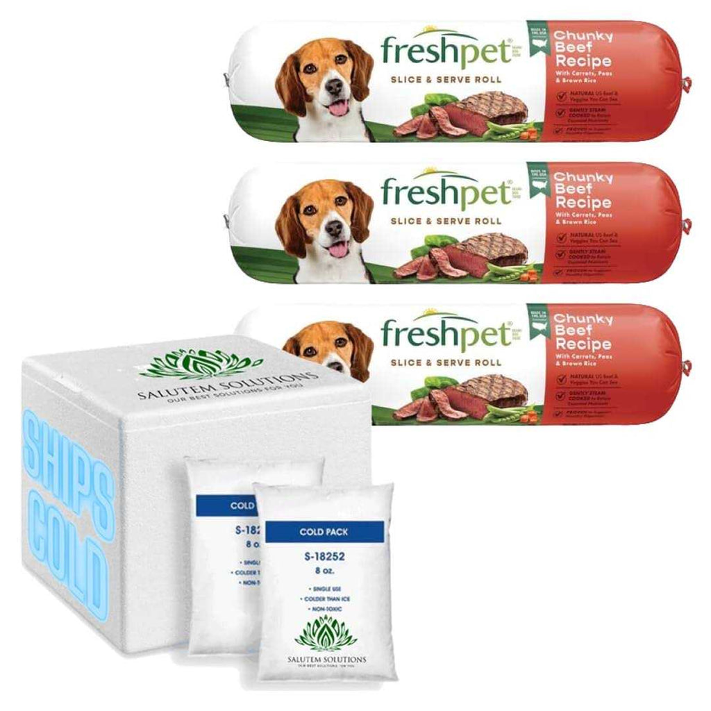 Chunky Beef Recipe Dog Food W25258