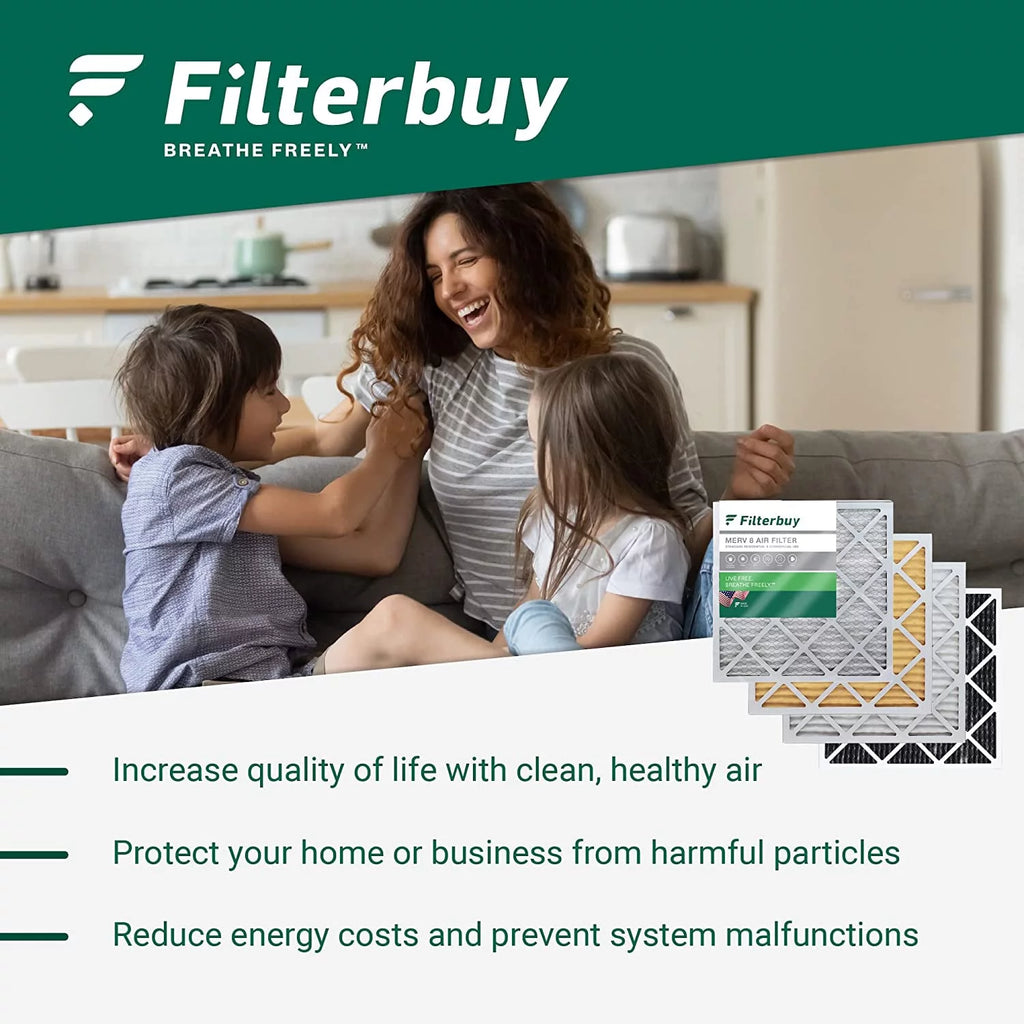 16x25x5 MERV 11 Pleated HVAC Air Filters P3473