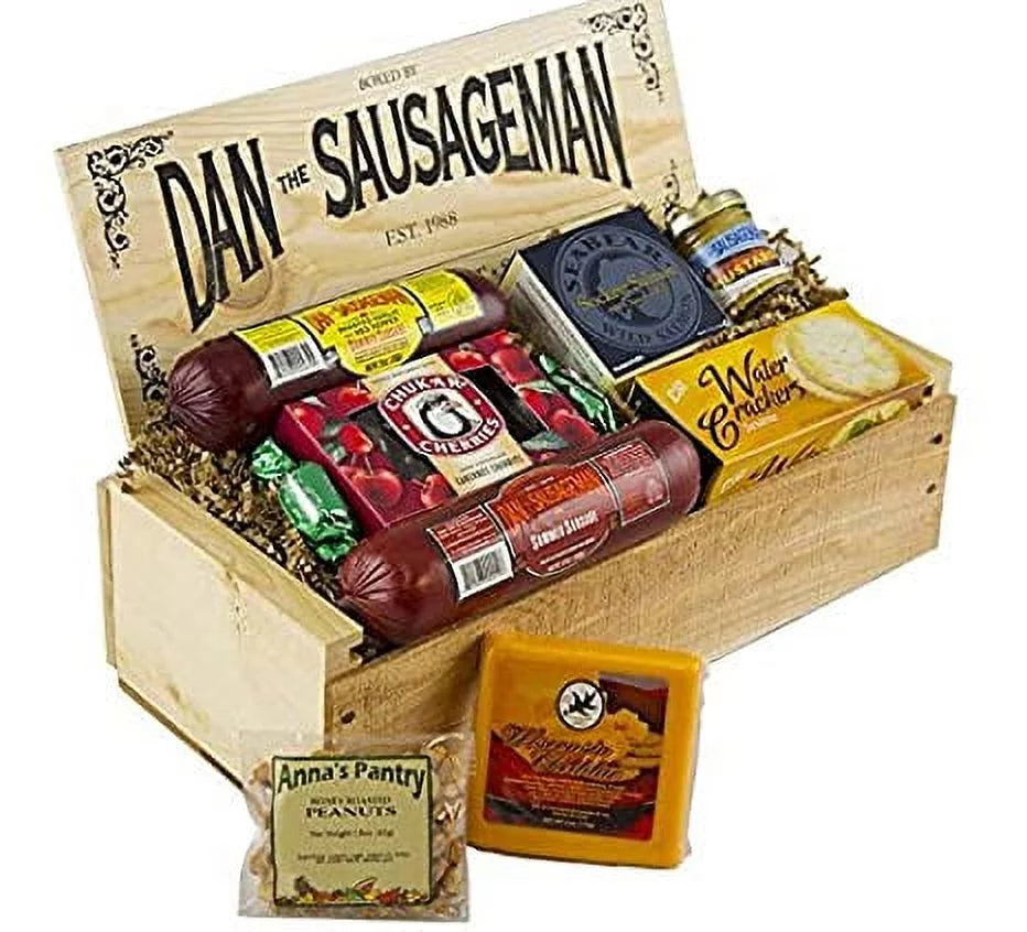 Meat and Cheese Gift Basket T1277
