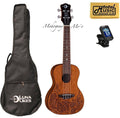Mahogany Concert Ukulele with Tuner U7352