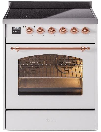 White Induction Range with Electric Oven K88568
