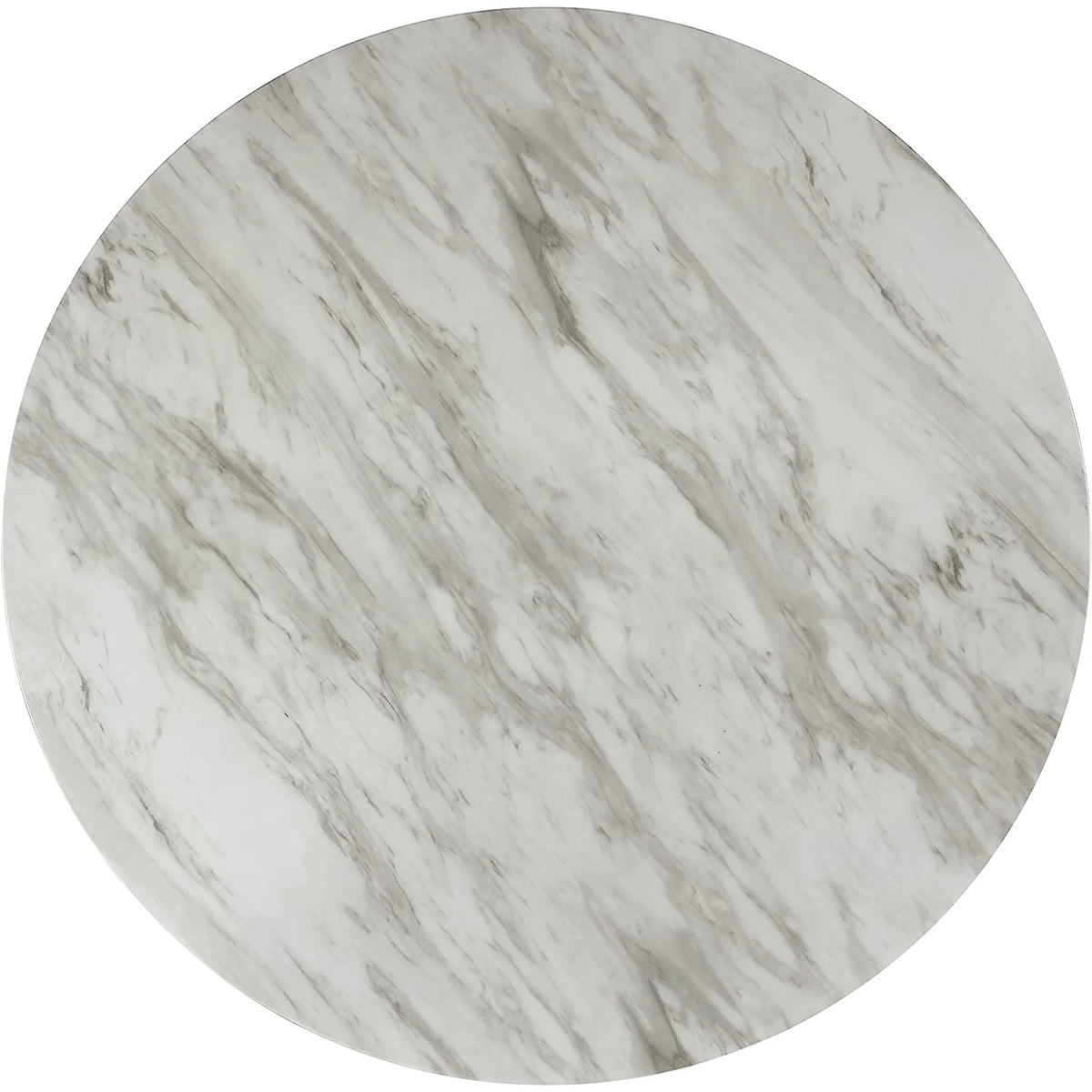 Round Faux Marble Counter Table H8767