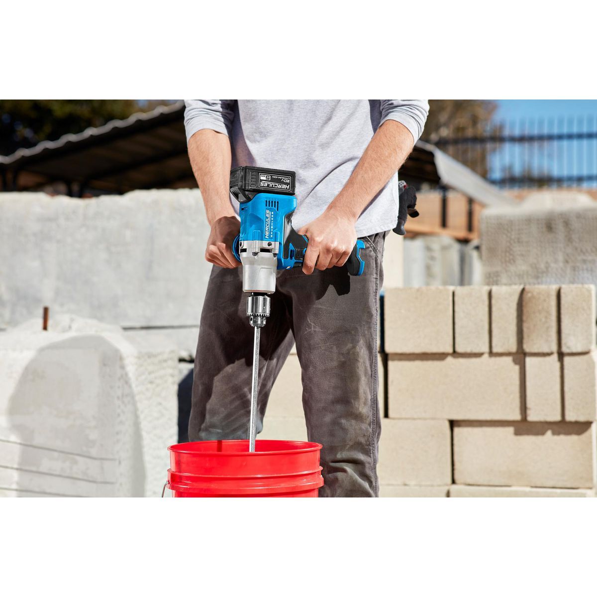 20V Brushless Cordless 1/2 in. Mud Mixer H45773