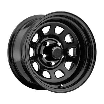 16x10 Gloss Black Wheel with 5 on 4.5 Bolt Pattern P100