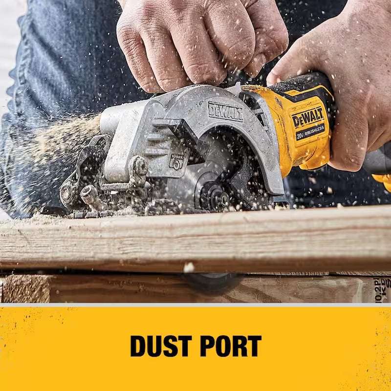20V MAX Cordless Brushless 4-1/2 in. Circular Saw D71939