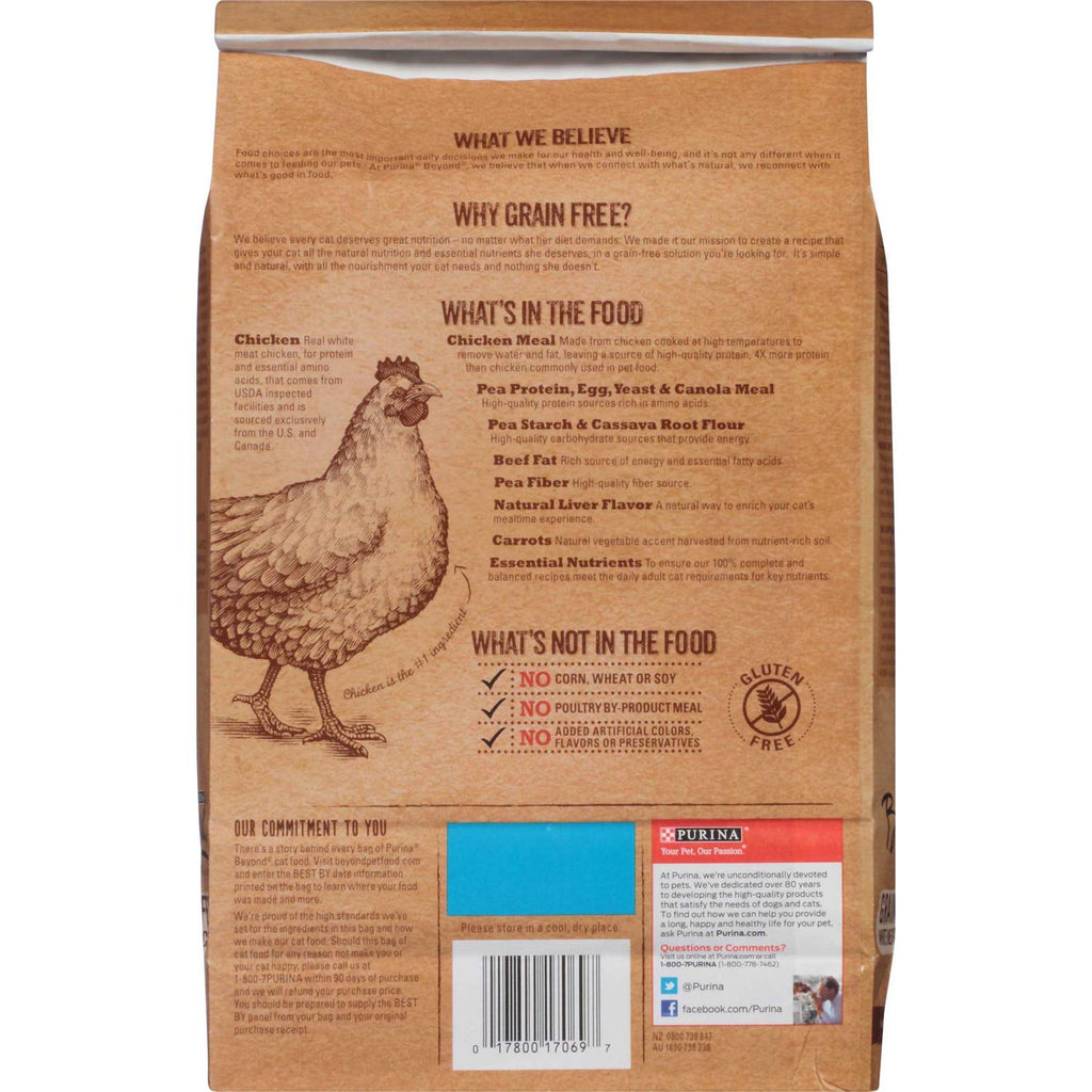 Grain Free White Meat Chicken & Egg Recipe Natural Dry Cat Food Q718