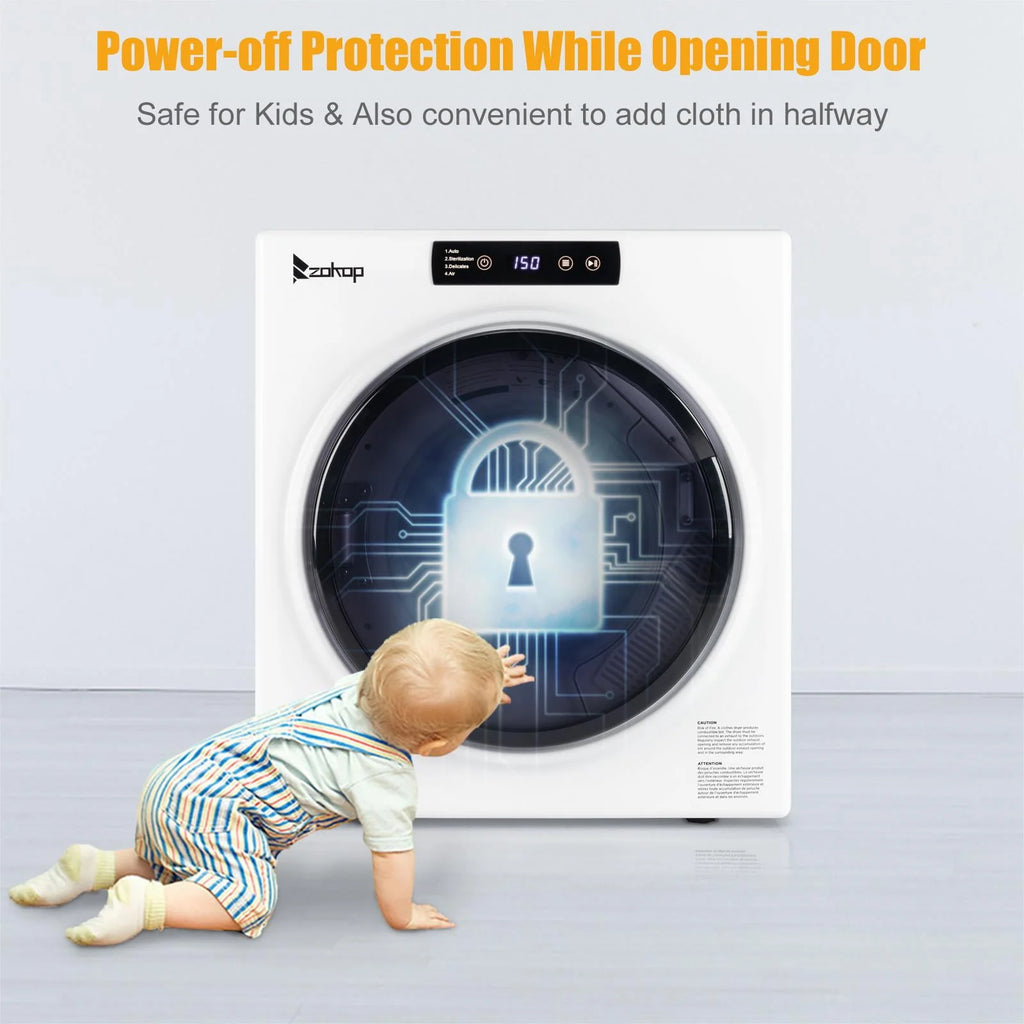 Portable 3.5 cu ft Compact Electric Dryer V52151