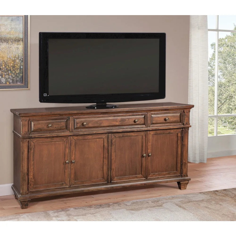 Cherry 72" TV Console L5200