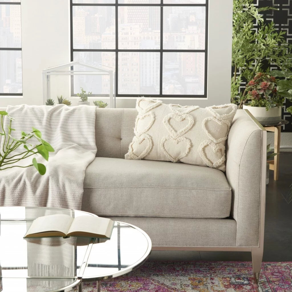 Grey Lumbar Pillow H419