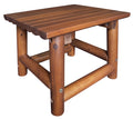 Brown Rectangular Outdoor Patio End Table U27265