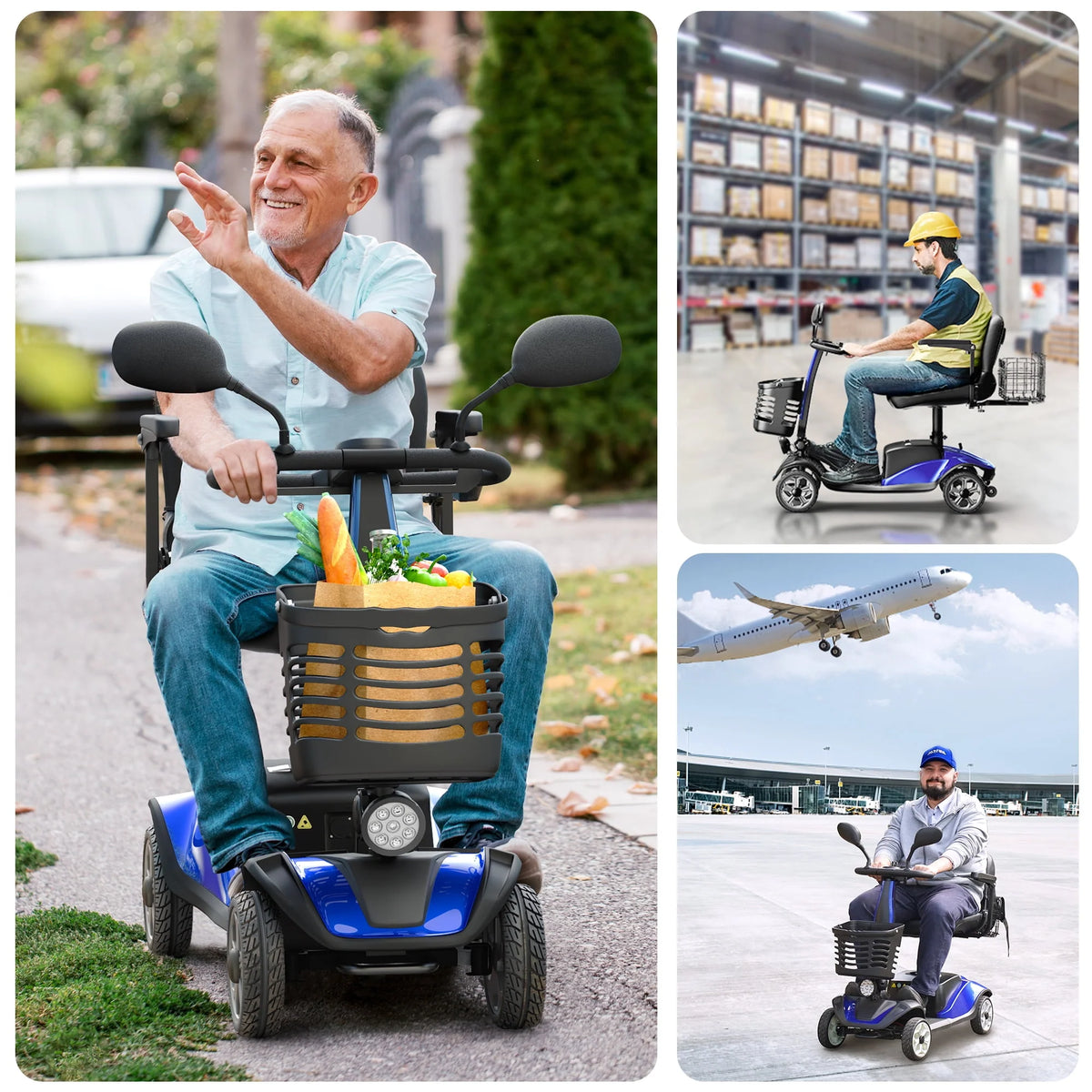 4 Wheel Foldable Mobility Scooter D543582