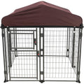 Outdoor Dog Kennel with Cover H4944