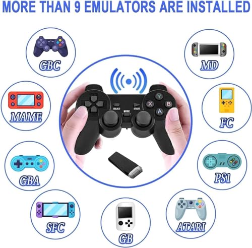 Wireless Retro Game Console Stick with 2 Pack 2.4G Wireless Controllers V891970