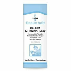 Kalium Muriaticum 6X 100 tabs Q841419