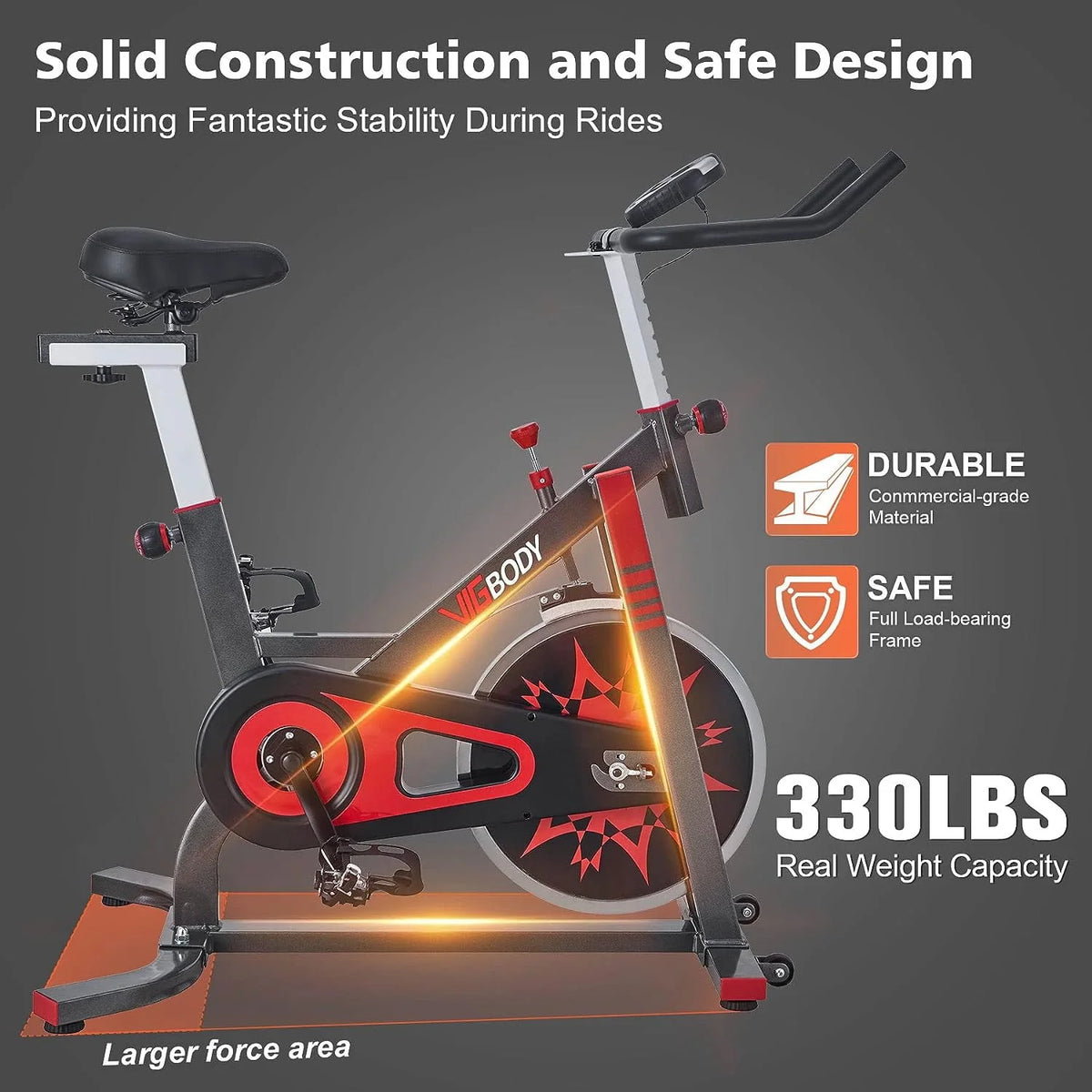 Exercise Bike Stationary Indoor Cycling Bicycle R601581