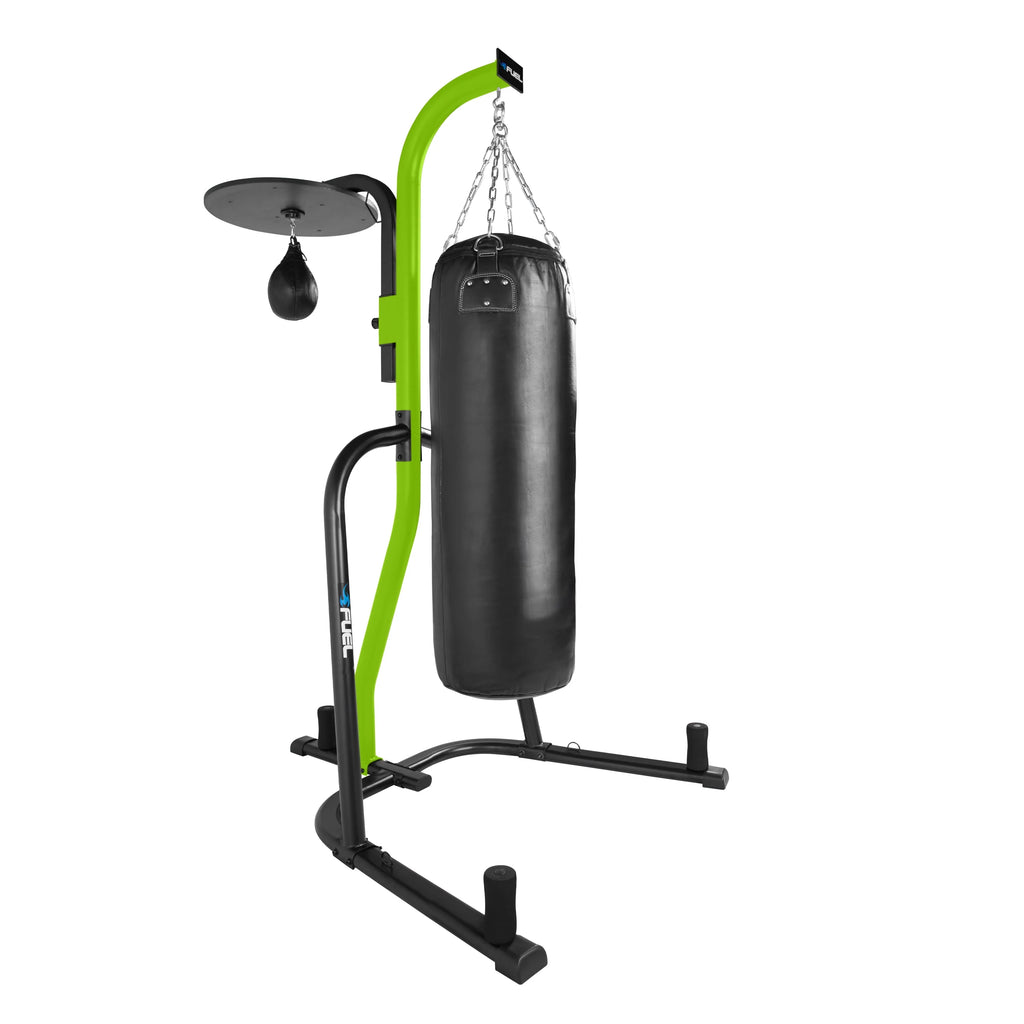 Heavy Bag Stand with Speed Bag Platform E318254