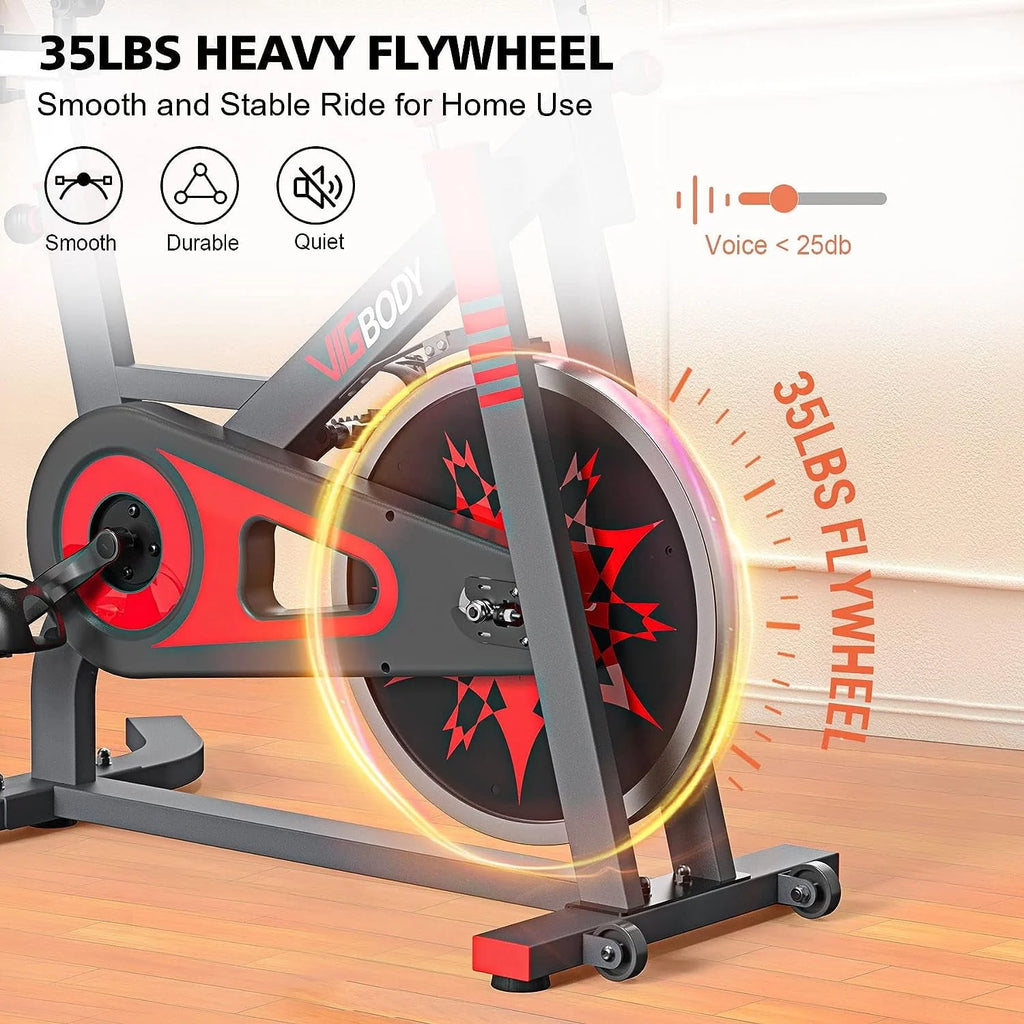 Exercise Bike Stationary Indoor Cycling Bicycle R601581