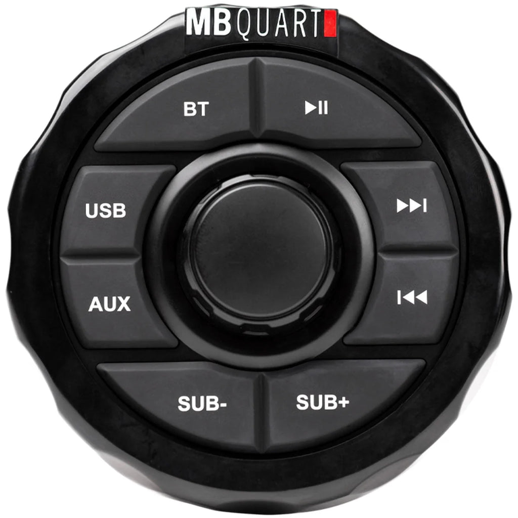 Marine Gauge Receiver with Bluetooth and 2 Black 6.5 Speakers C574307