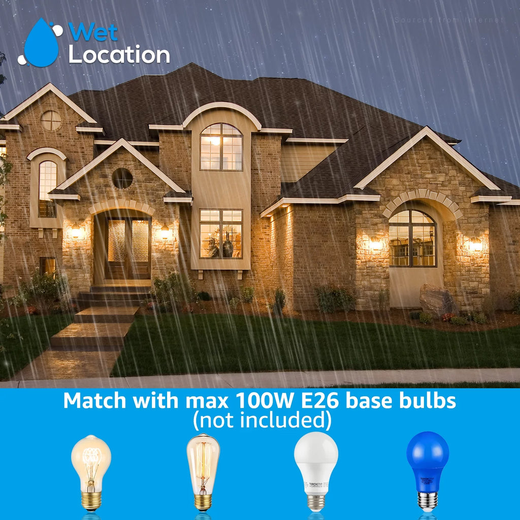 Outdoor Wall Lights, Dusk to Dawn K4592