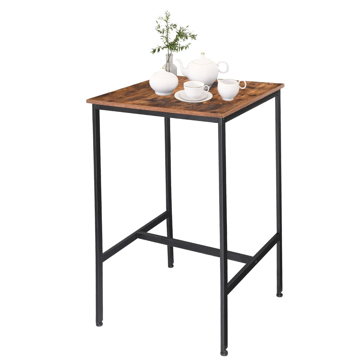 Bar Table Rustic Brown J171