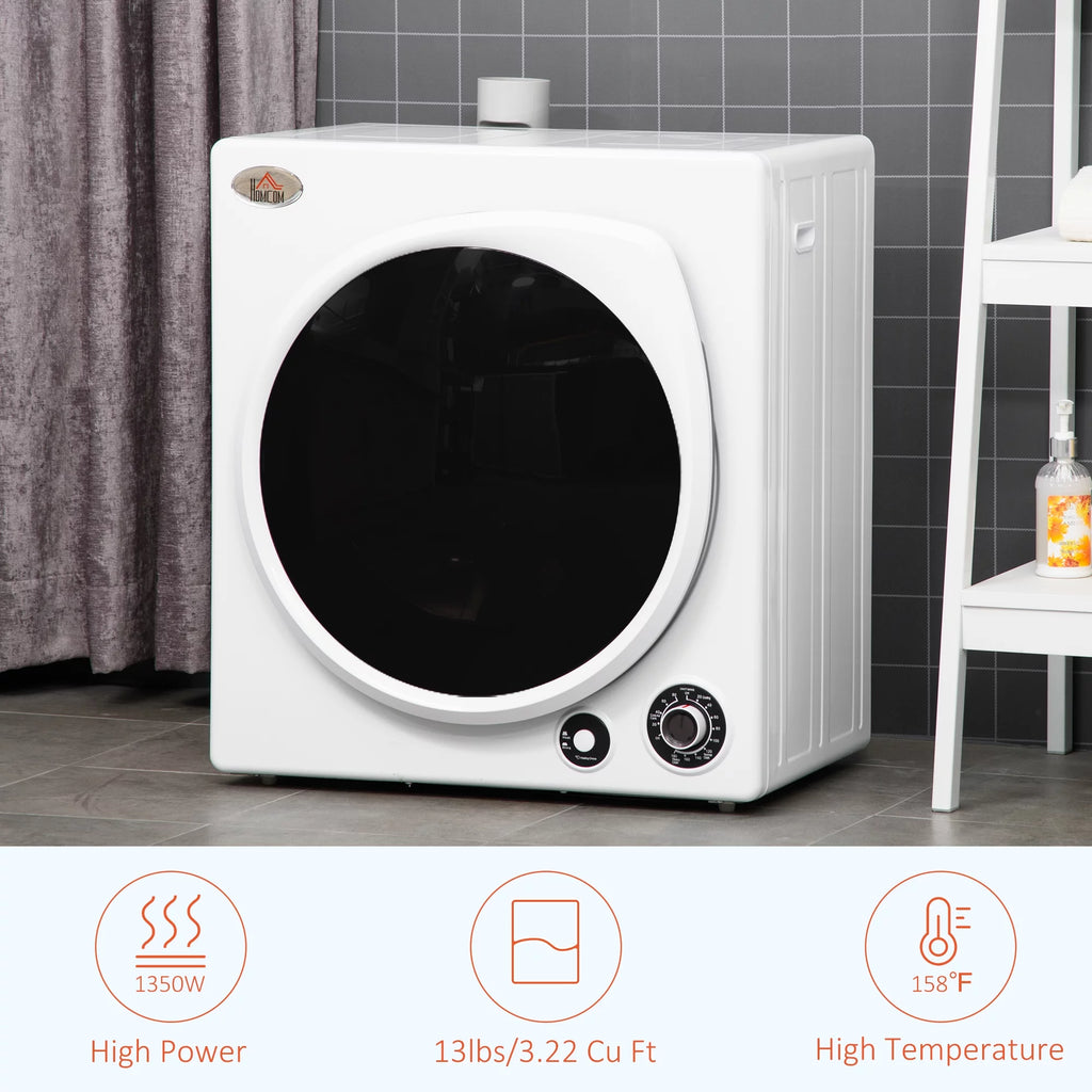 1350W 3.22 Cu. Ft. Portable Clothes Dryer C897