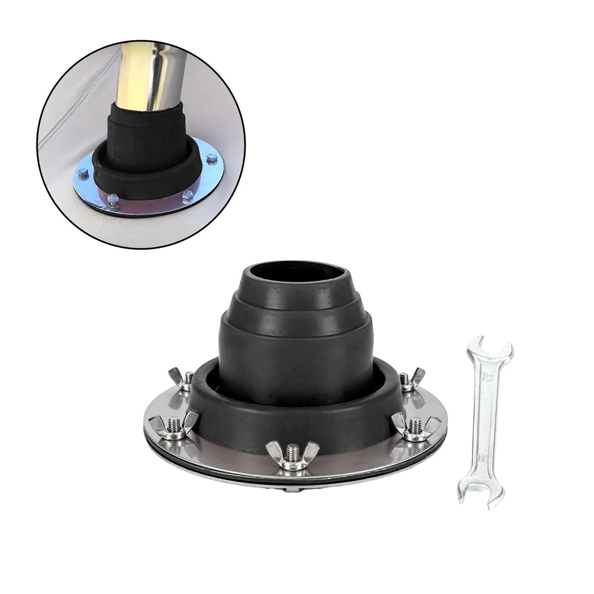 Tent Fireproof Chimney Pipe Flashing E152