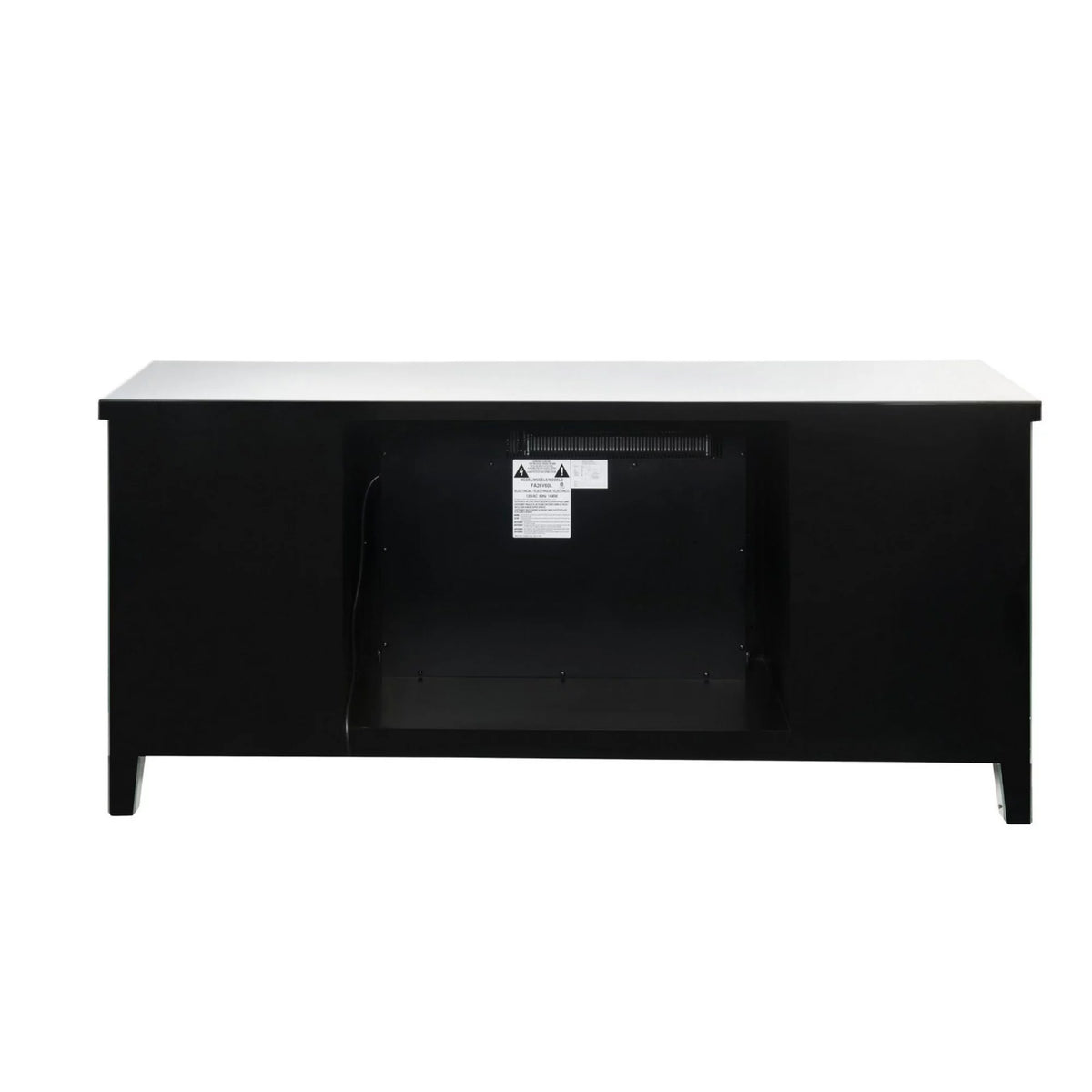 Electric Fireplace TV Stand with Mirror Panel V7638