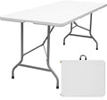 6ft Heavy Duty Plastic Folding Table I628